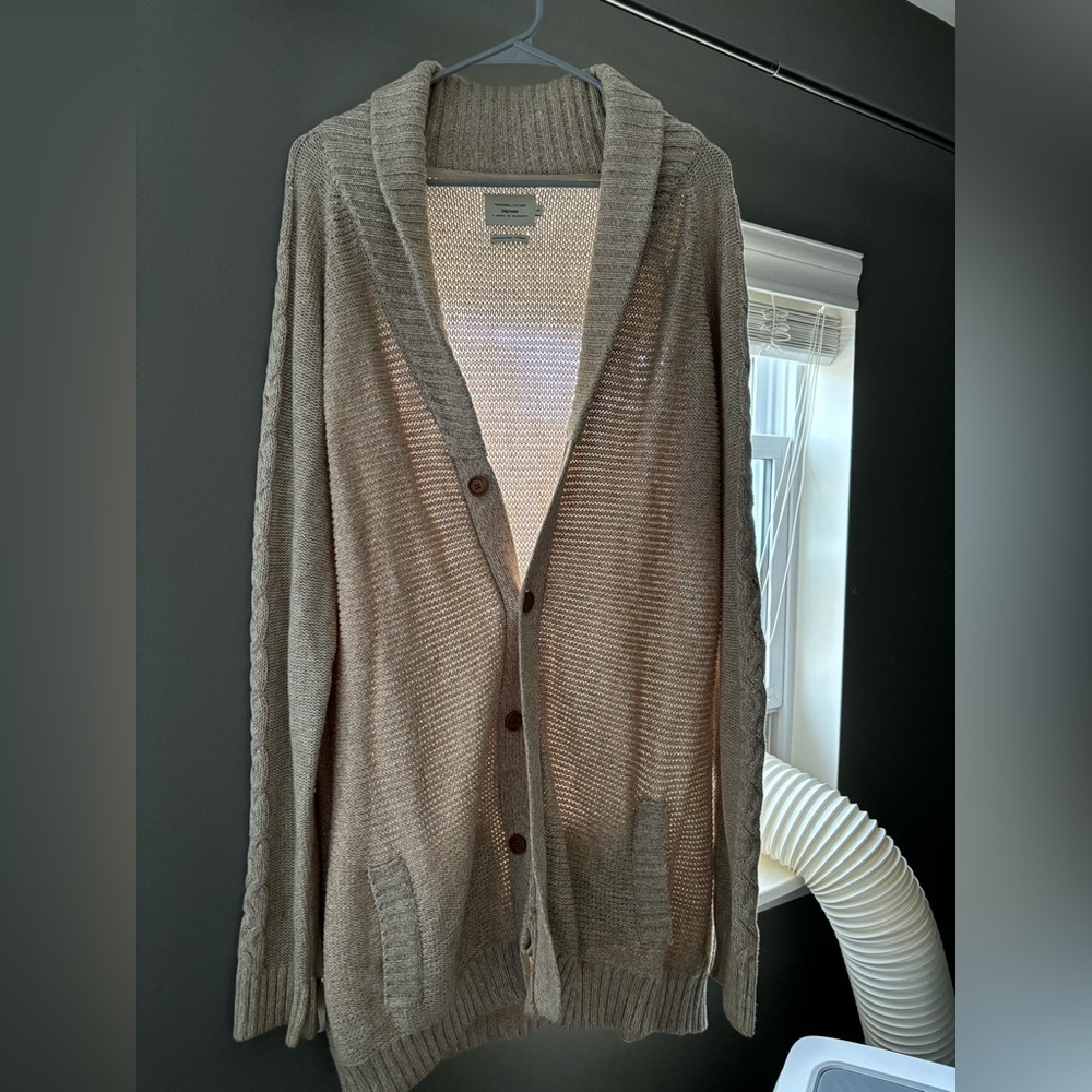 Men’s L 7DIAMONDS Cotton Sweater. Worn once. Great condition.